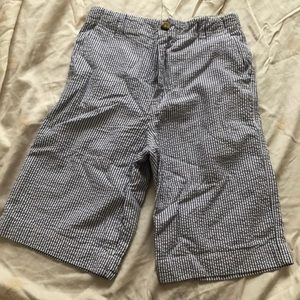 Boys Pinstripe Shorts Size 12